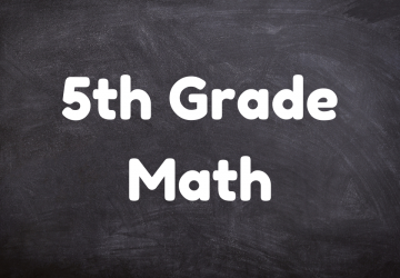 5th Grade Math Curriculum